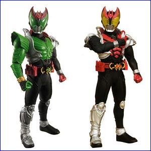 画像: 【08/7月・ＮＥＷ】★仮面ライダーキバ　ビッグサイズソフビフィギュア３