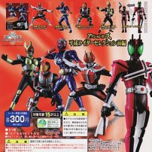 画像: 【09/7月・発売中】★アクションポーズ 平成仮面ライダーセレクション≪前編≫