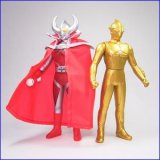 画像: 【07/5月・ＮＥＷ】★ウルトラマンメビウス〜ジャシュライン黄金像バージョン〜＆ウルトラの父クリアレッドセット